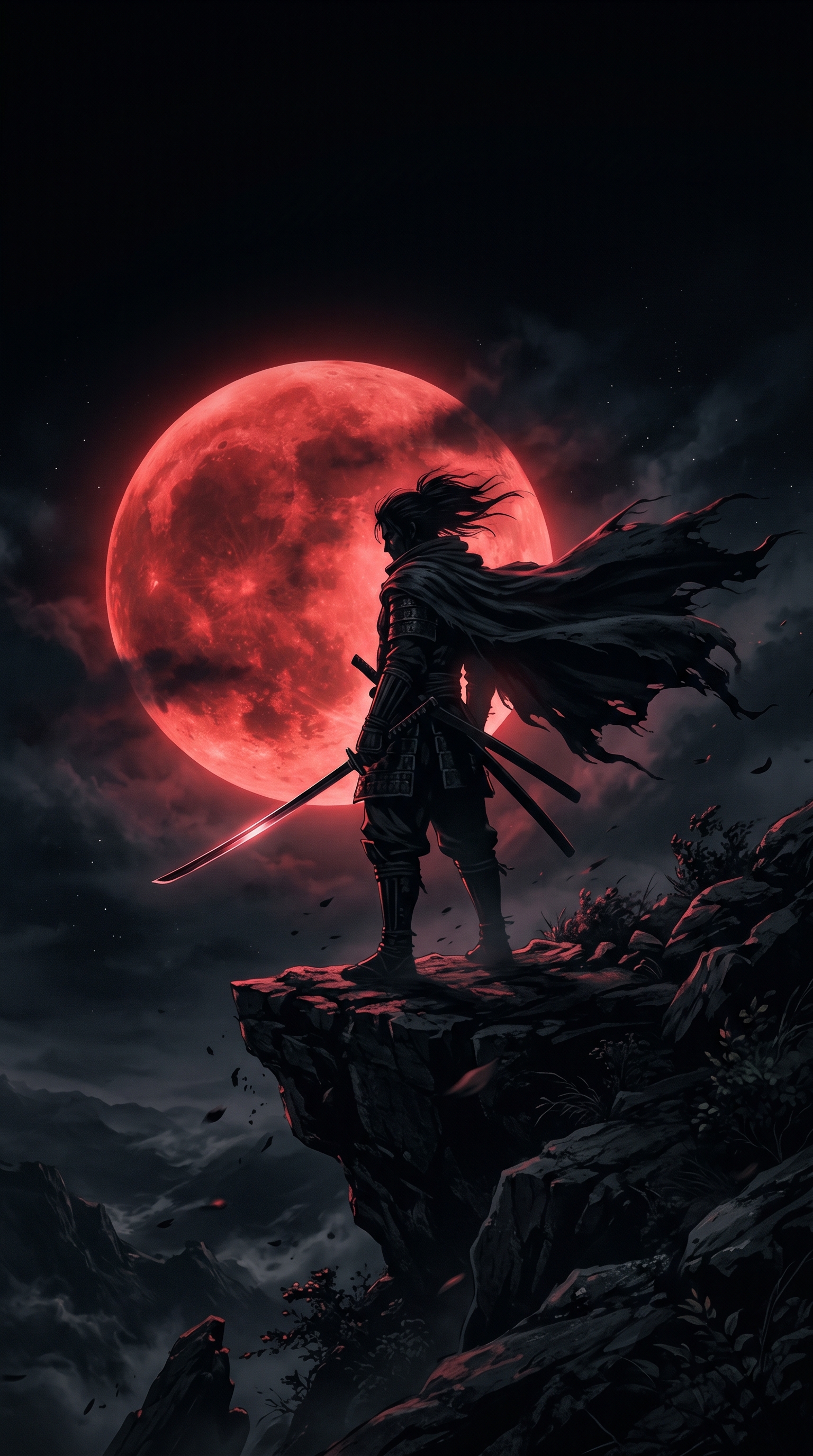 Ronin On Cliff